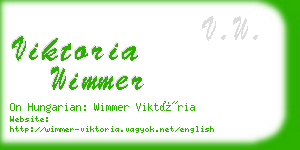 viktoria wimmer business card